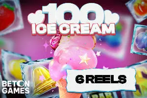 100 Ice Cream 6 reels - WinPesa - Zambia