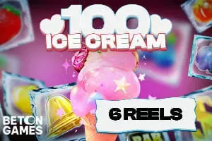 100 Ice Cream 6 reels - WinPesa - Zambia